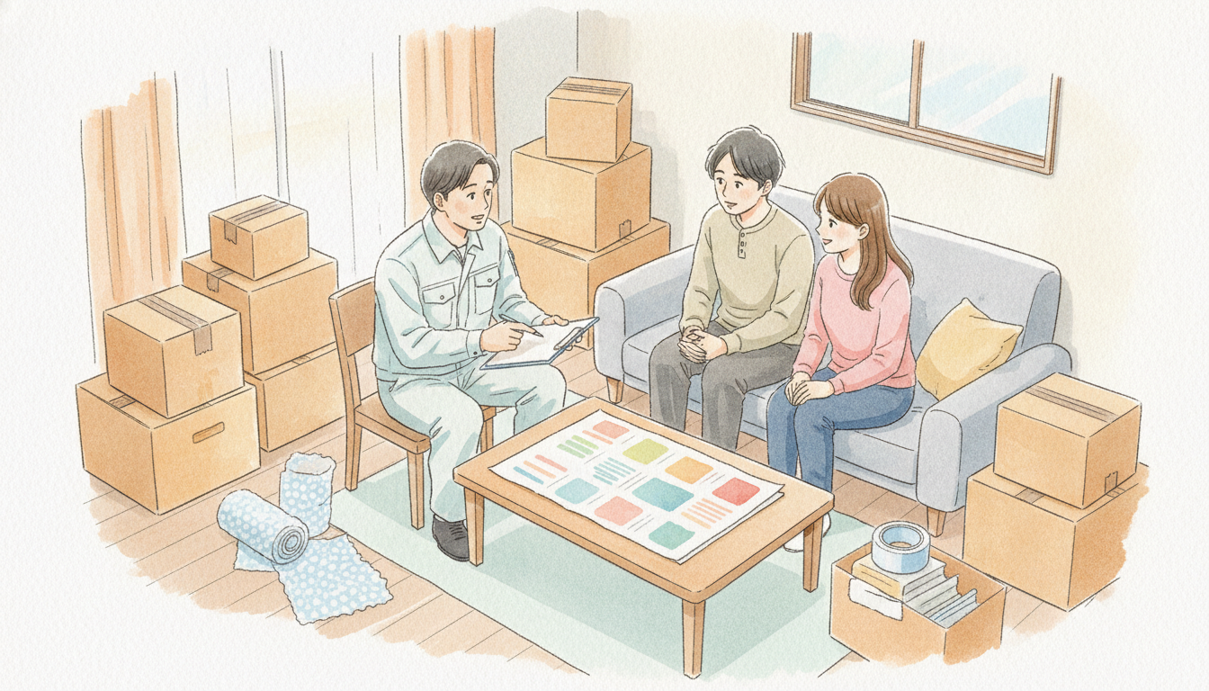 引越し料金の見積もり、内訳ってどうなってる？